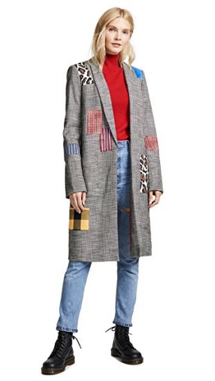 Alice and clearance olivia patchwork jacket