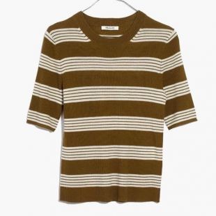 Ribbed Sweater Top