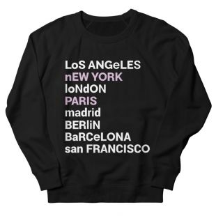 City Love | City List Los Angeles New York London Paris Madrid | CreativeTDesign