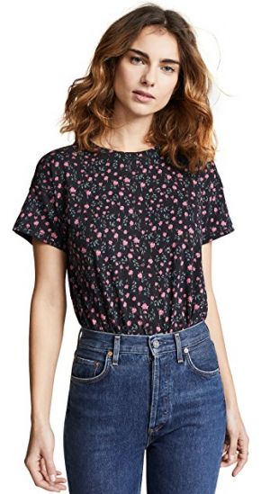 Floral Vintage Crew Tee