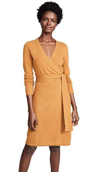 Diane Von Furstenberg Honey New Linda Cashmere Dress worn by Wendy Williams on The Wendy Williams Show January 22 2019 Spotern