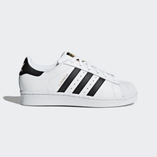 Adidas Superstar à rayures noires