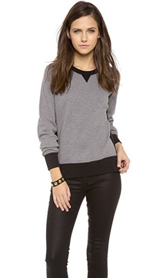 Basic Raglan French Terry Sweatshirt by Rag & Bone