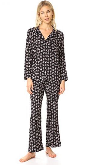 eberjey - Eberjey Women's x Rebecca Taylor Long PJ Set