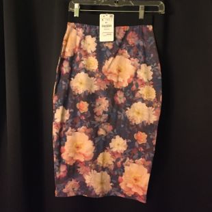 Floral Pencil Skirt