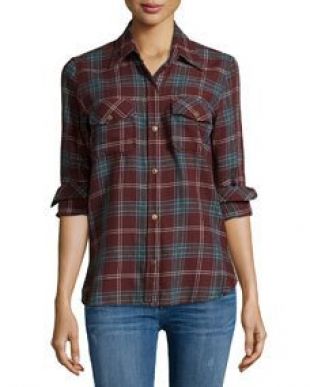 Current/Elliott The Perfect Long Sleeve Shirt