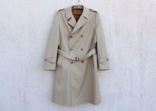 Vintage 80's Trench Coat Men's Made in Finland