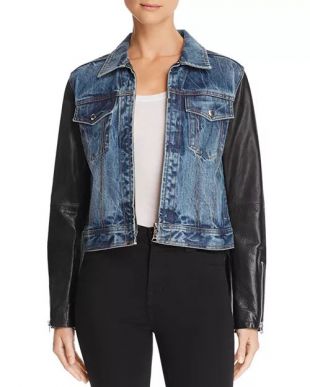 Nico Denim & Leather Jacket