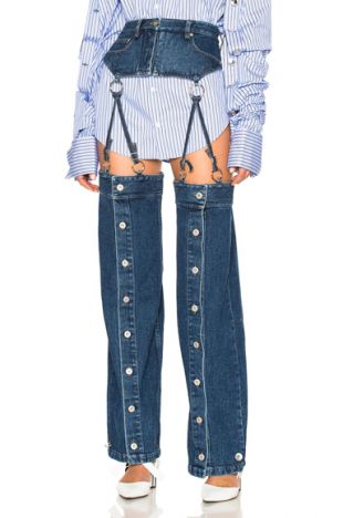 Detachable Button Down Pants