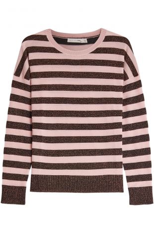 Rag & Bone   Striped Metallic Pullover