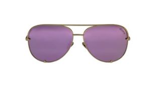 Lunettes de soleil VICE lunettes or/Violet lentille miroir