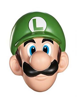 Masque Luigi Adulte - Taille Unique