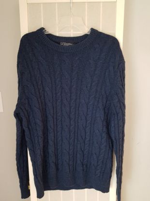 Gap - 1980's Unisex Gap chunky knit wool sweater