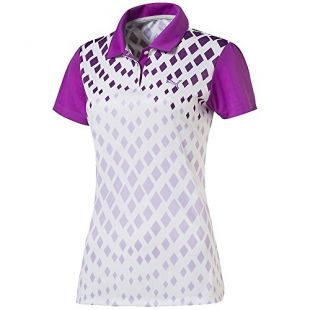 Puma Golf Women's Diamond Graphic Polo