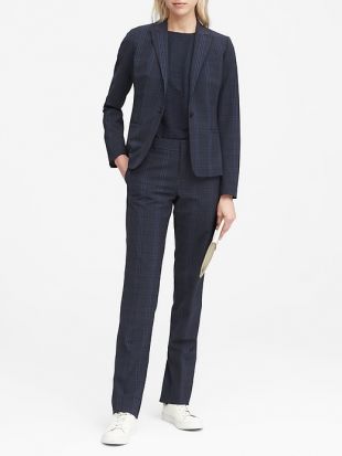 Classic Fit Washable Italian Wool Blend Blazer