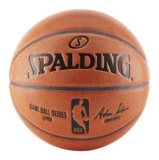 Spalding NBA Replica Indoor/Outdoor Game Ball, Orange, Size 7/29.5 Inch