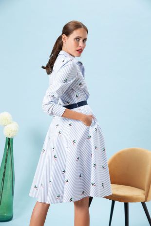 Robe femme Denim moyen en  à 120.00 â‚¬