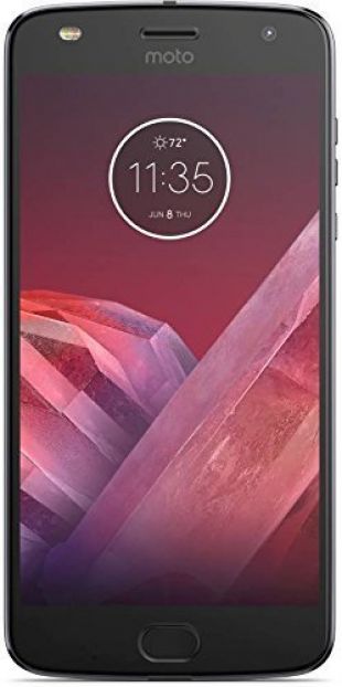 Motorola Moto Z2 Play XT1710 (64GB) Dual SIM GSM Factory Unlocked US & Global 4G LTE Bands - Dark Gray