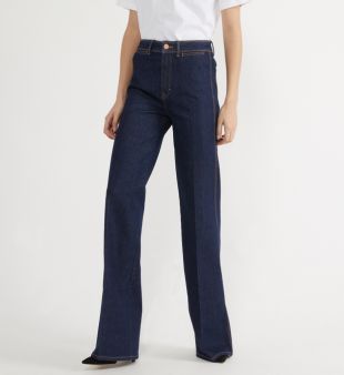 Jean bootcut stretch brut