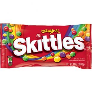 Skittles Orignal, 14-Ounce Bags (Pack of 6)