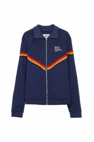 Sixth June Veste bandes V 4 couleurs en bleu