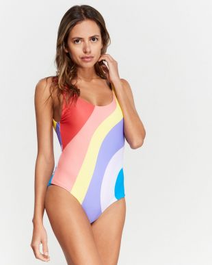 Mia Rainbow One Piece Swimsuit
