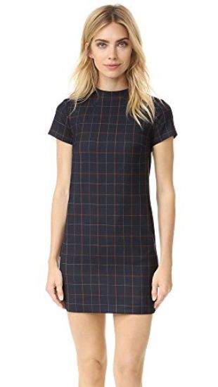 Theory Jasneah Tile Check Dress worn by 