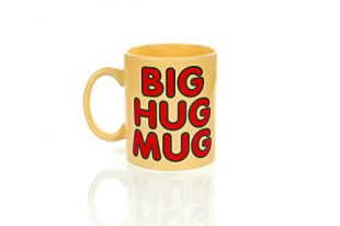 Official True Detective Big Hug Mug 16-Ounce Mug - Ceramic Cup For Hot Coffee, Tea, Cocoa - Prop Replica Item - Perfect for Home, Office, Parties - Licensed Merchandise