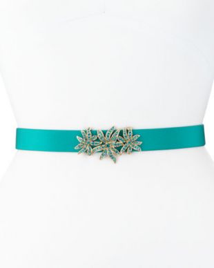 ceinture Oscar de la Renta à strass
