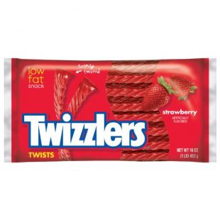 twizzlers - TWIZZLERS Twists, Strawberry Flavored Licorice Candy, 16 ...