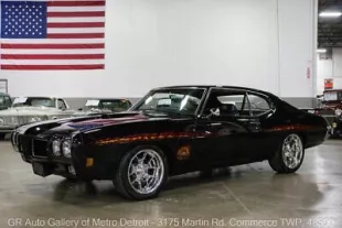 1970 GTO car - 11145 Miles Black  496ci V8 4L80E