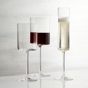 Crate & Barrell Edge Wine Glasses