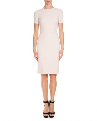 Givenchy - Short-Sleeve Fitted Pencil Dress