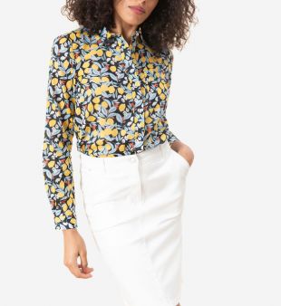 Caroll Chemise droite Lemony imprimé floral all-over