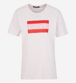 Faubourg 54 T-shirt drapeau Love