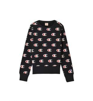 Champion Sweat en coton imprimé logo