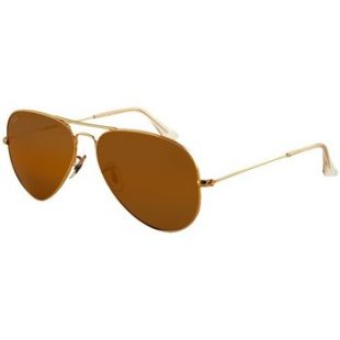 Ray-Ban Aviator Doré Brun RB3025 001/33 55