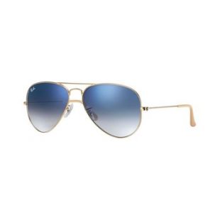 Ray-Ban Aviator Doré Bleu clair dégradé RB3025 001/3F 55