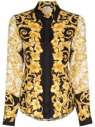 Versace - Baroque print Shirt
