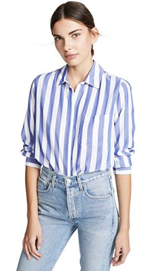 Chemise à rayures Adelaide Stripe