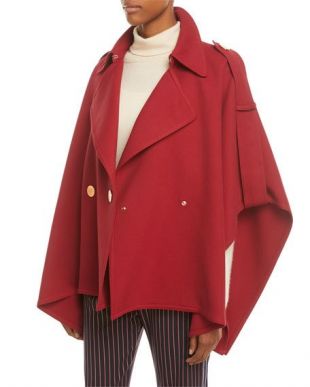 Snap-Front Trench Cape