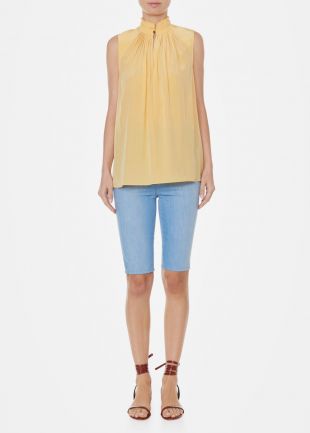Arielle Silk Sleeveless Top