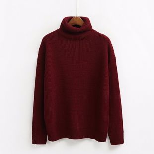 Ice Cream Cake Roll Turtleneck Knit Jumper (8 colours)