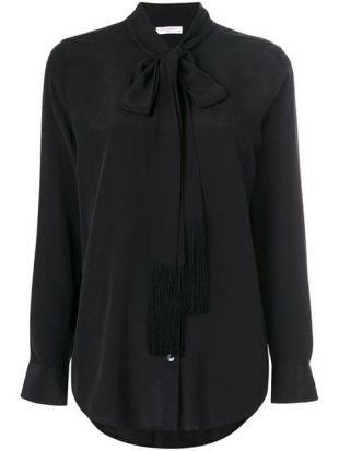 Franges Collared Blouse