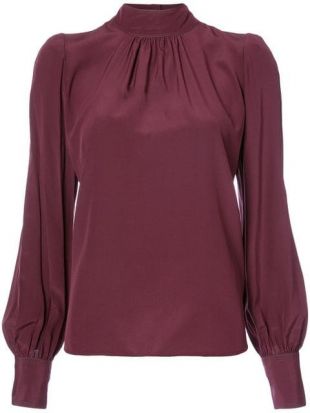 Montant Collar Blouse