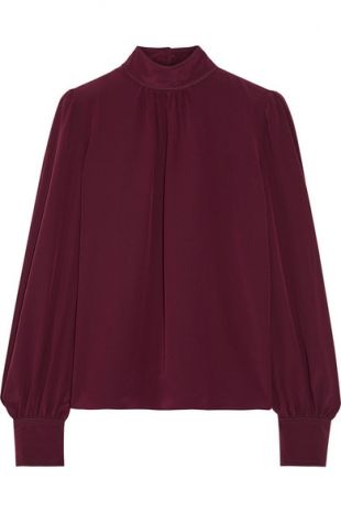 Silk Crepe de Chine Blouse