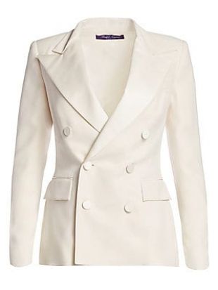 Ralph Lauren Collection Camden Silk Tuxedo Jacket