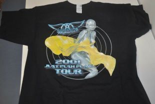 Aerosmith 2001 Just Push Play Tour T-shirt