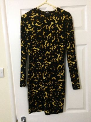 robe leopard  taille  uk 12