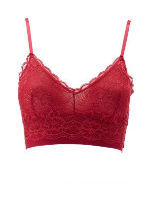Charlotte Russe Lace Longline Bralette